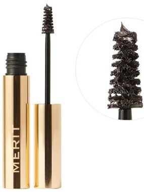 MERIT Brow 1980 Volumizing Tinted Eyebrow Gel-Pomade - Brown Black